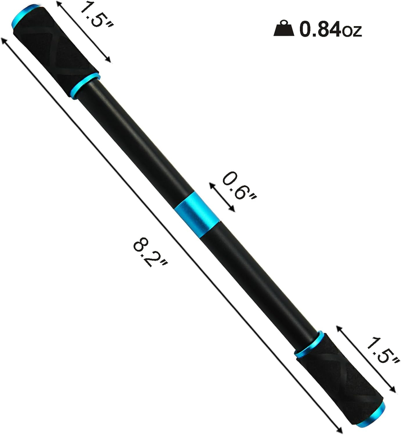 Penspinning Pens Mod Pen Spinning Mods Spin Lightweight Stick for Beginner, Black Blue - Blue image number 2