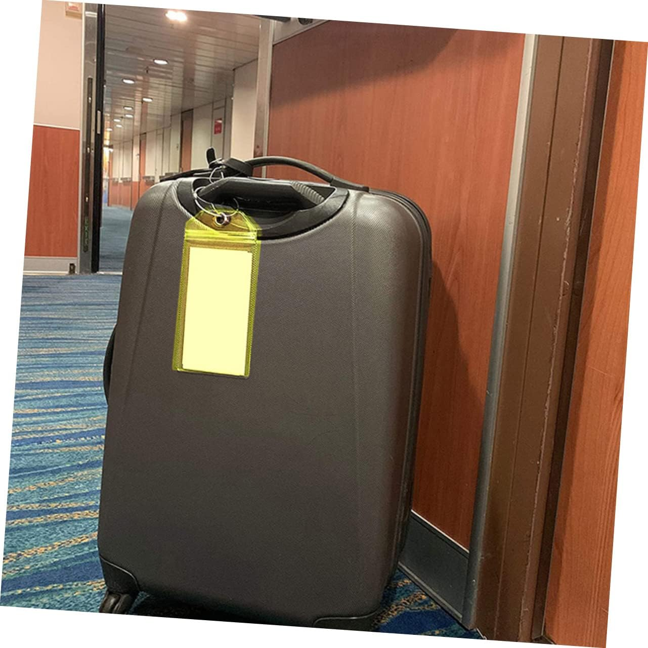 KICHOUSE 4Pcs Cruise Ship Luggage Tags Suitcase Id Tags Durable Luggage Identifier Airport