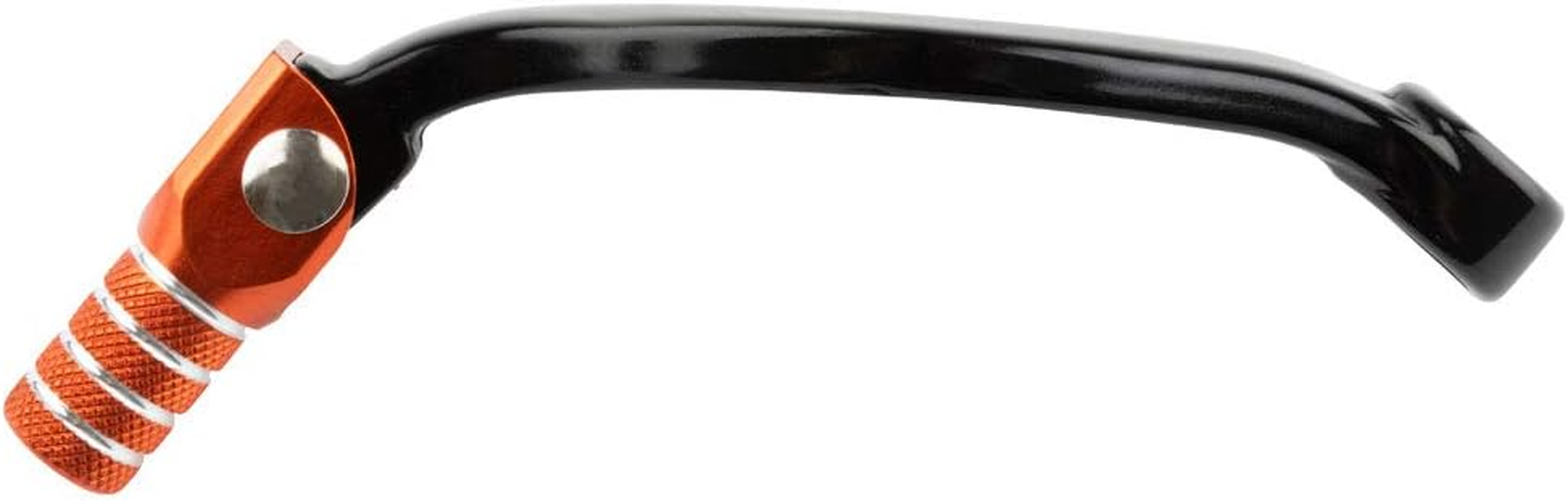 Tusk Folding Shift Lever Black/Orange Tip for KTM 690 ENDURO R 2019-2022 image number 2