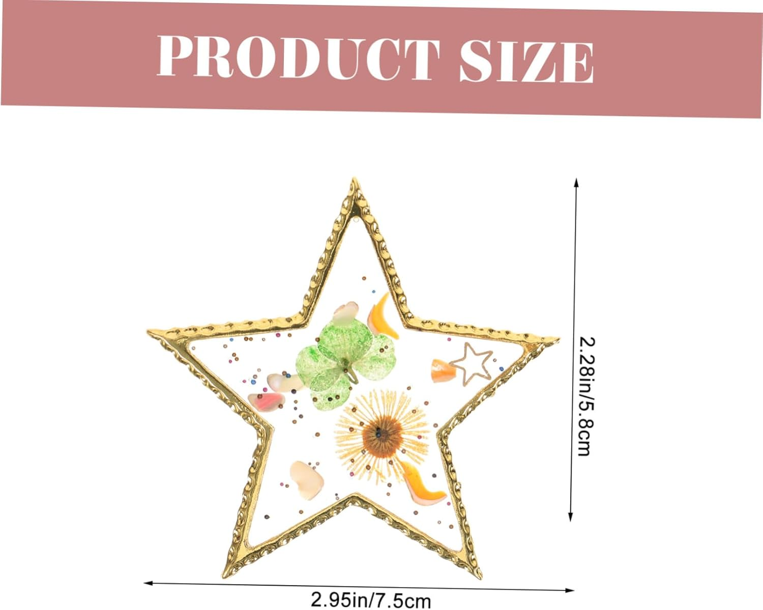 IWOWHERO Nail Art Palette Resin Nail Painting Mixing Pallet Multi-Function for Diy image number 2