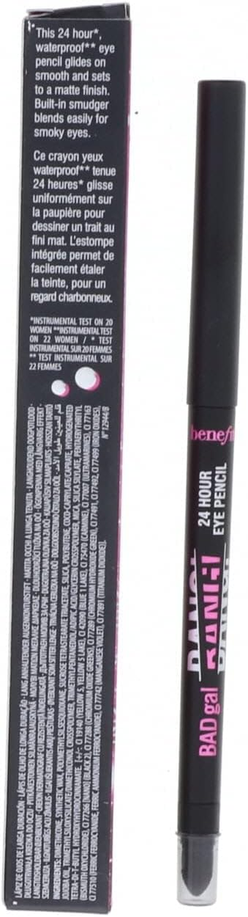 Benefit Badgal BANG! 24 Hour Eye Pencil - # Pitch Black 0.25G/0.009Oz image number 1