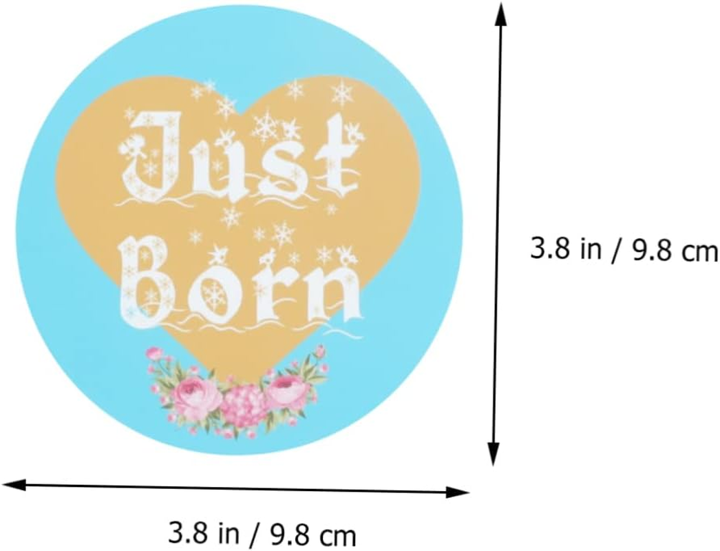 Kisangel 64Pcs First Year Milestone Stickers Monthly Growth Chart Holiday Decor for Parents image number 5