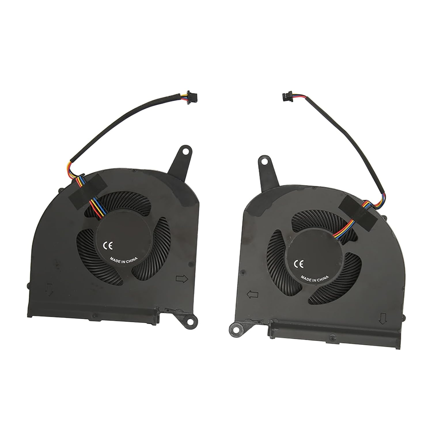 New Replacement Cooling Fan for Gigabyte AERO 15 SA 17 HDR XA RP75XA RP77XA Laptop, Aluminum Alloy and ABS Material, Easy to Connect, Less Burden, Long Service Life (CPU and GPU) image number 3