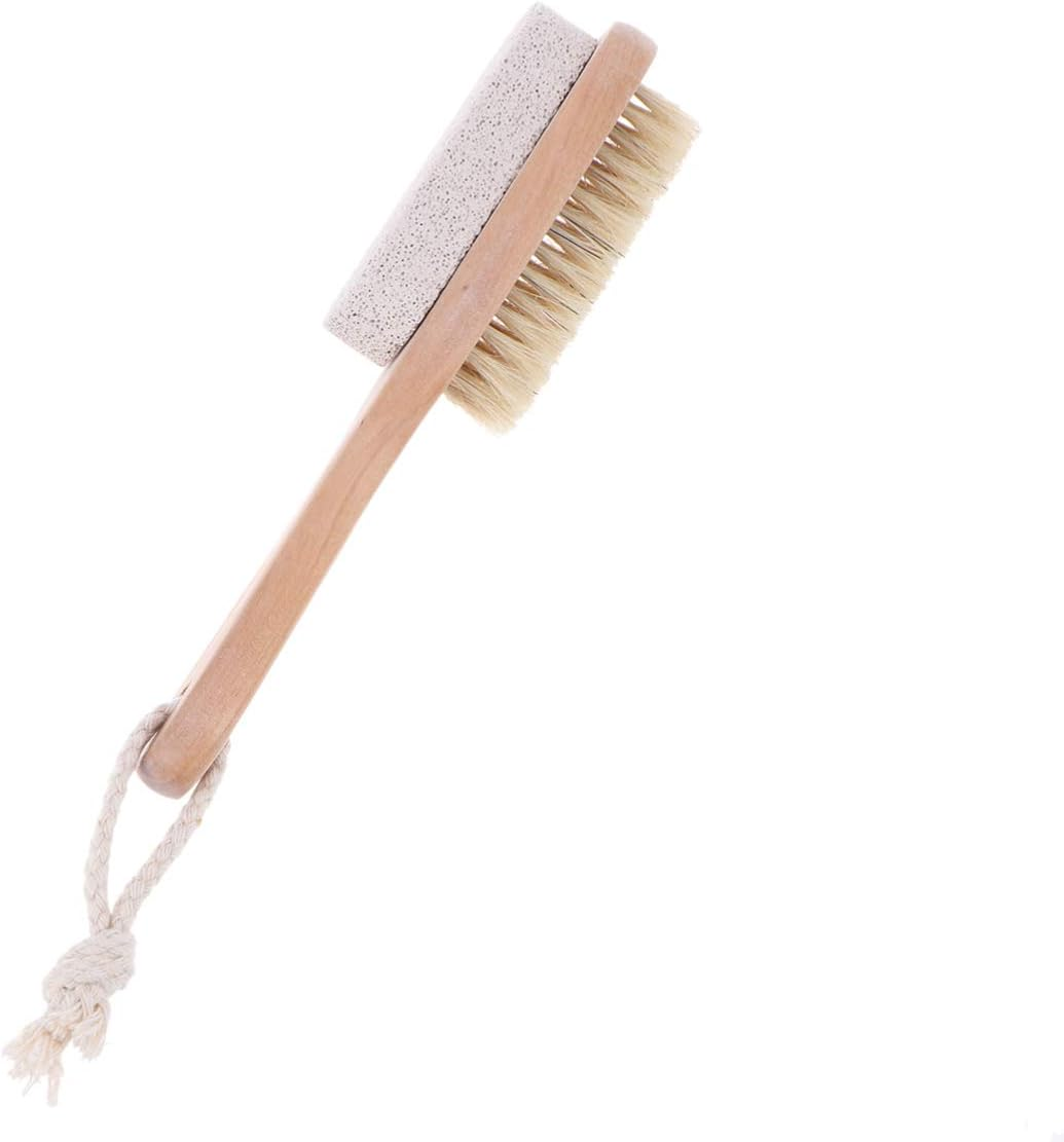 Baluue Double Sided Pumice Brush Pedicure Tools Foot File Callus Remover Exfoliator image number 2