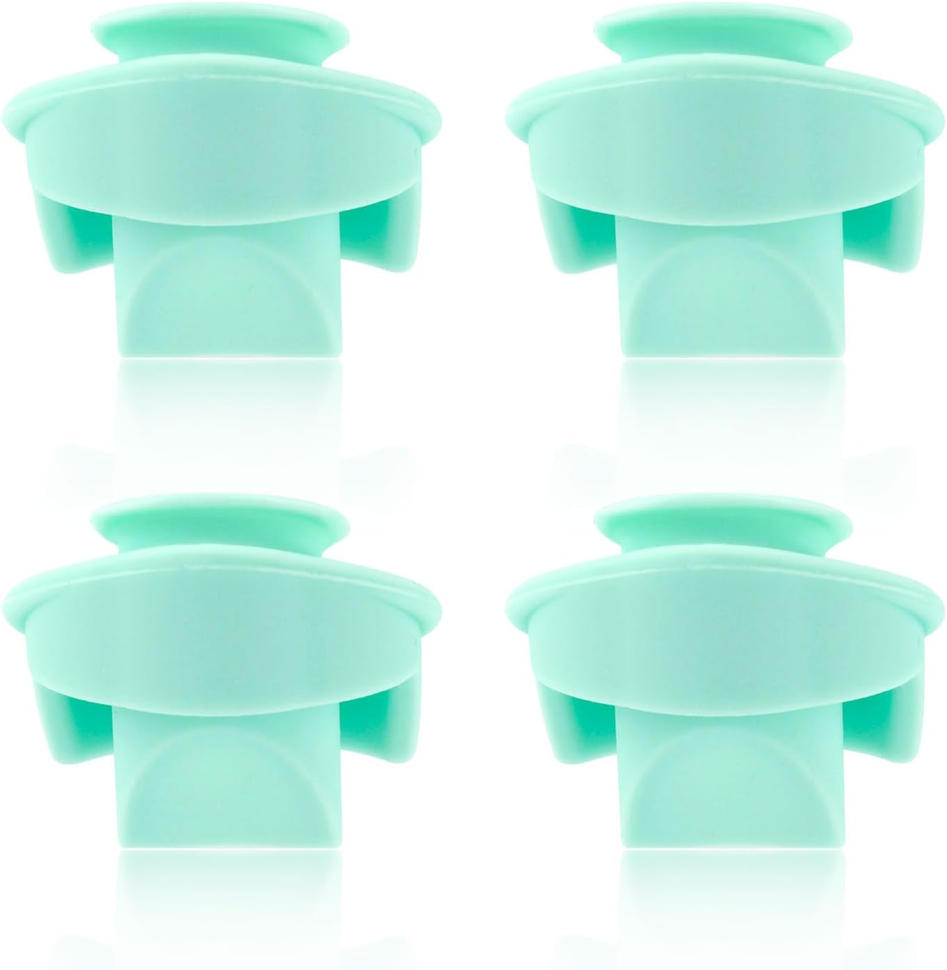 4Pcs Silicone Duckbill Valves for Elvie Wearable Breast Pump, Non-Original Breast Pump Parts Replacement Compatible with Elvie Pump Accessories Use with Pump Seals image number 4