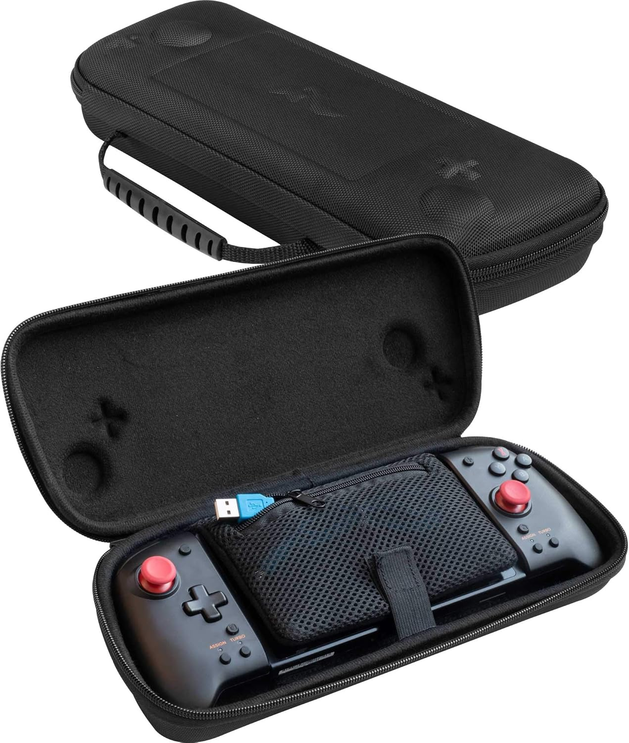 Butterfox Grip Carry Case for Hori Nintendo Switch Split Pad Pro Controller, Compatible with Nintendo Switch OLED Model image number 5