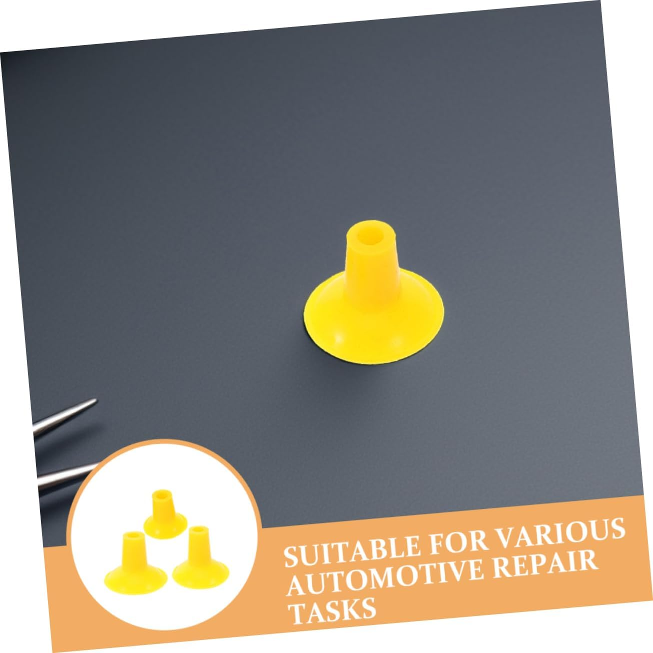 FUNOMOCYA 3Pcs Automotive Repair Tool Kit Valve Lapping Tool Suction Plate Heavy-Duty Car Engine Grinder image number 6