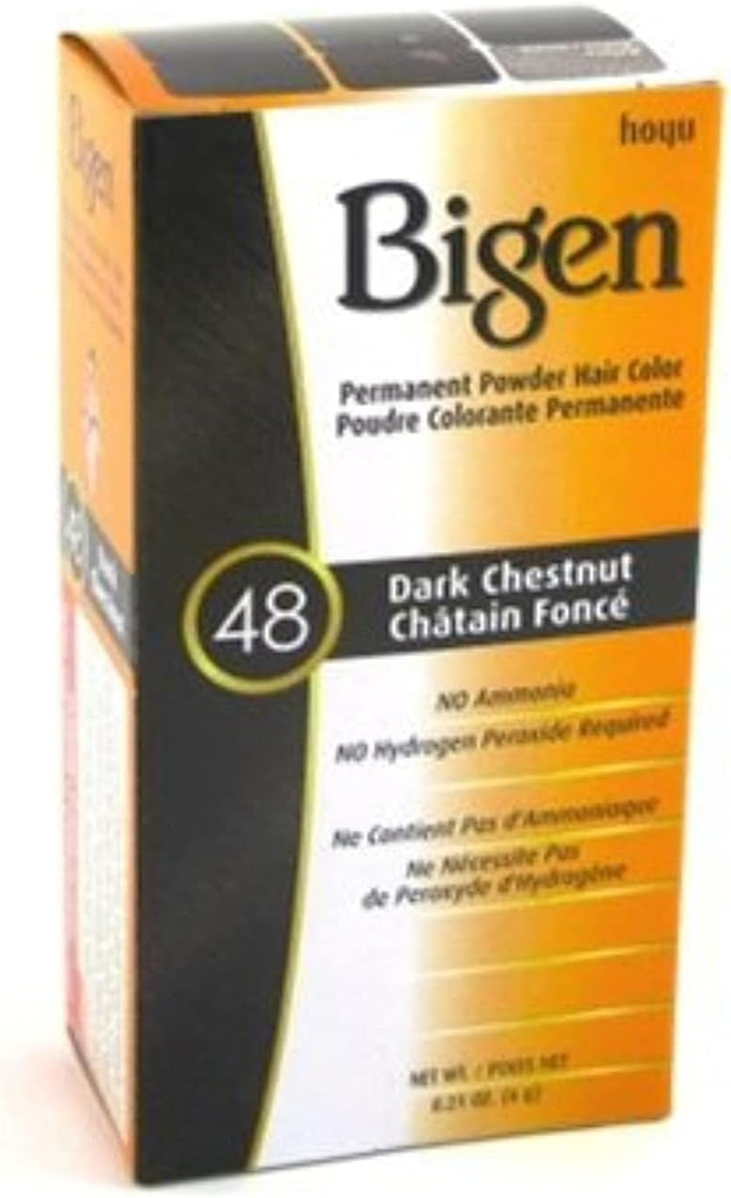 Bigen Permanent Powder Hair Color 57 Dark Brown 1 Ea (Pack of 4)
