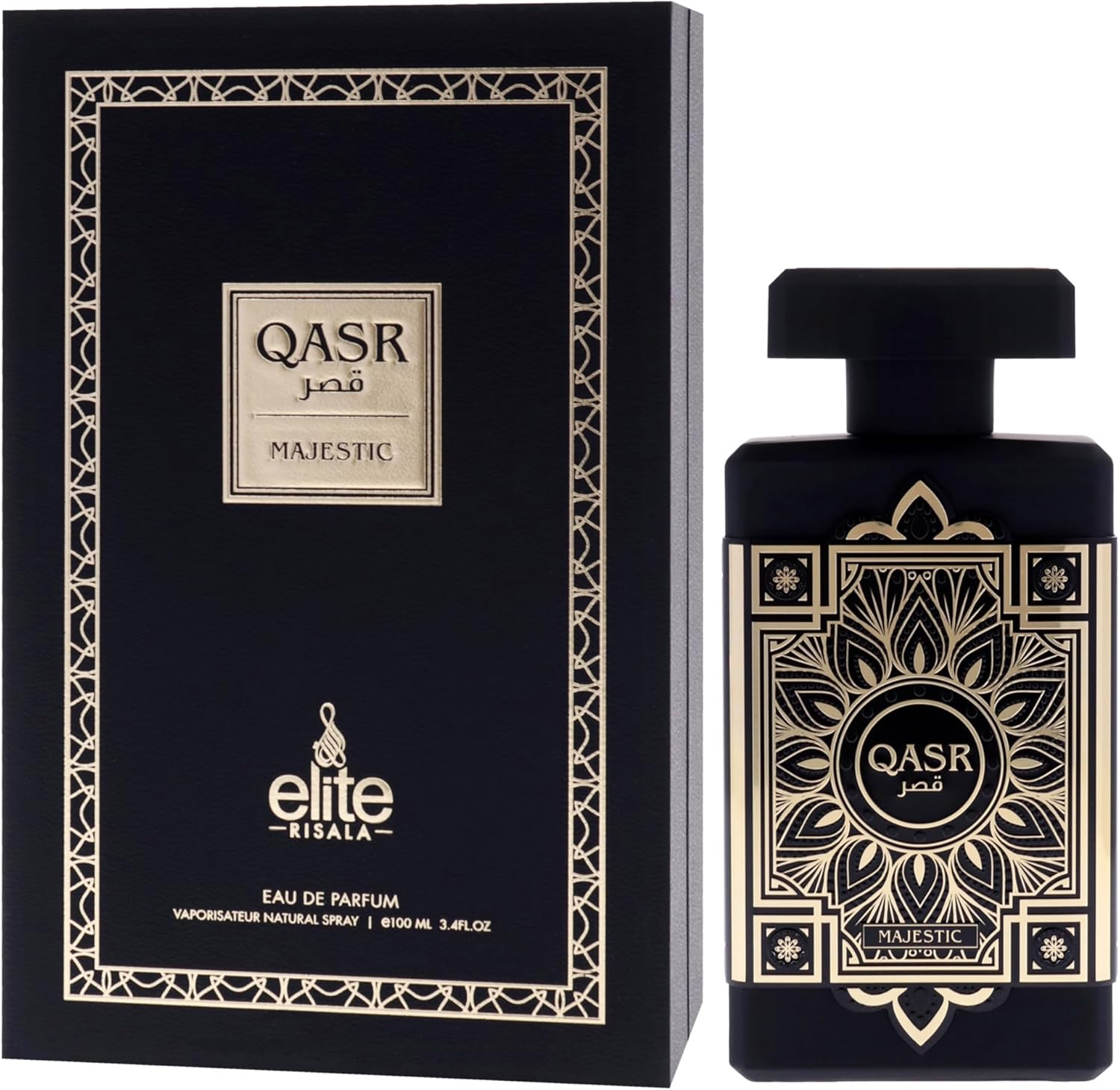 Elite - Qasr Majestic by Risala for Men - 3.4 Oz EDP Spray