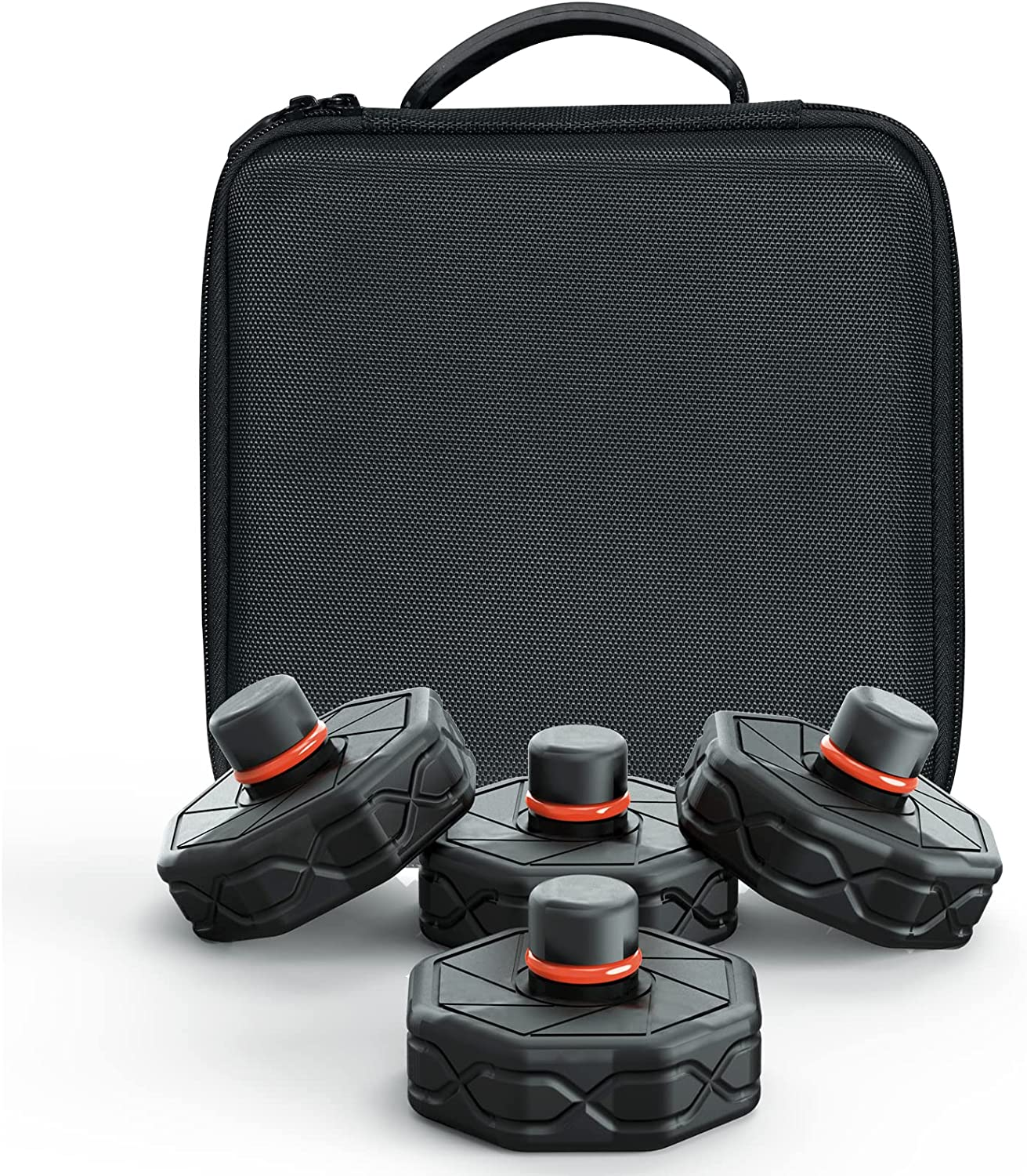 Torin Lifting Jack Pads for Tesla Model Y/S/3/X:Non-Slip Jack Pucks Tesla Accessories for Battery & Chassis Protection,4 Packs with a Storage Case,Atsls001B image number 2