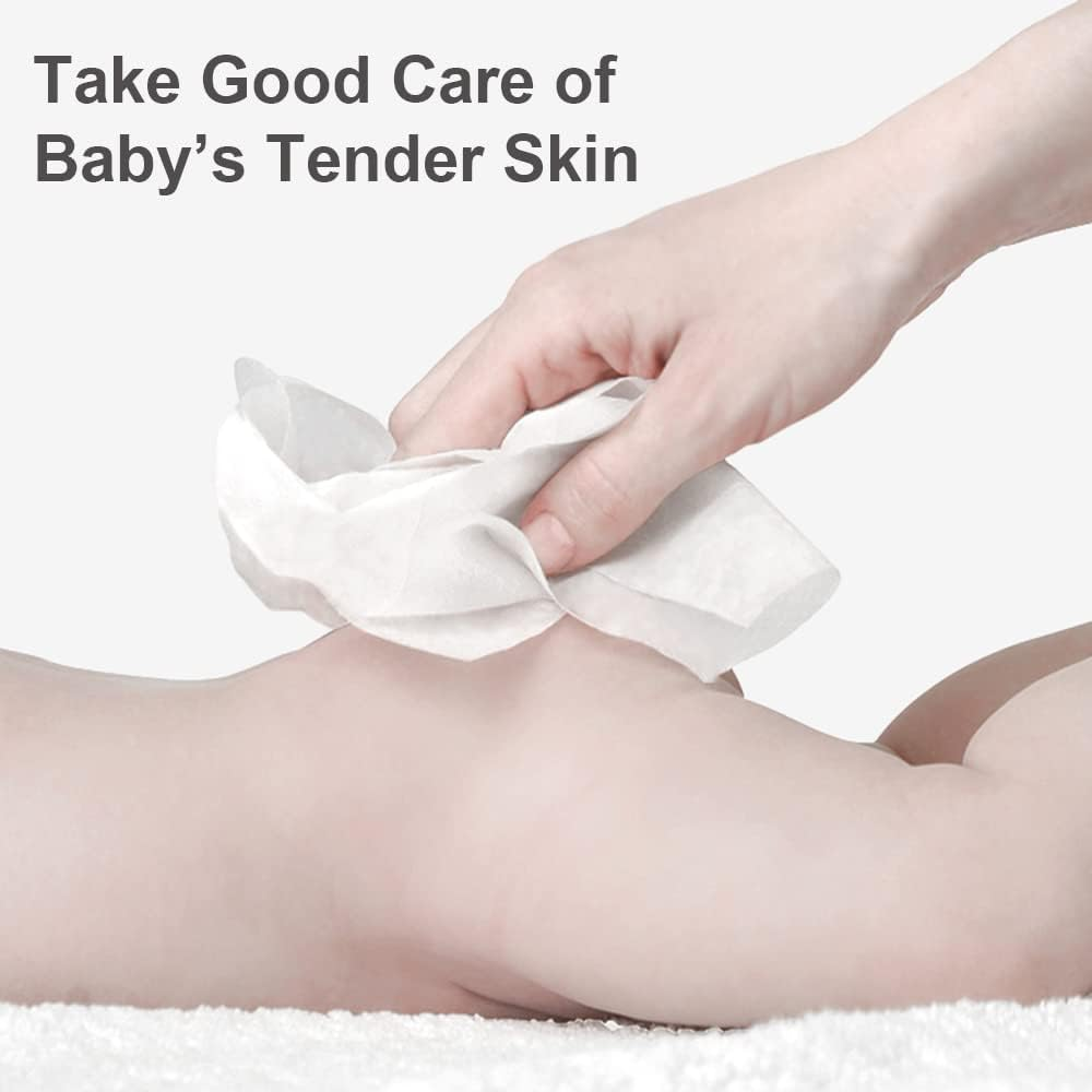 LAPOOH Baby Wipe Warmer with Digital Display Large Capacity Baby Wet Wipes Warmer Dispenser USB Powered, Adjustable Temperature Heating image number 6