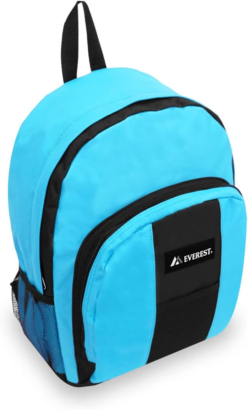 Everest Backpack with Front and Side Pockets - Orange image number 4