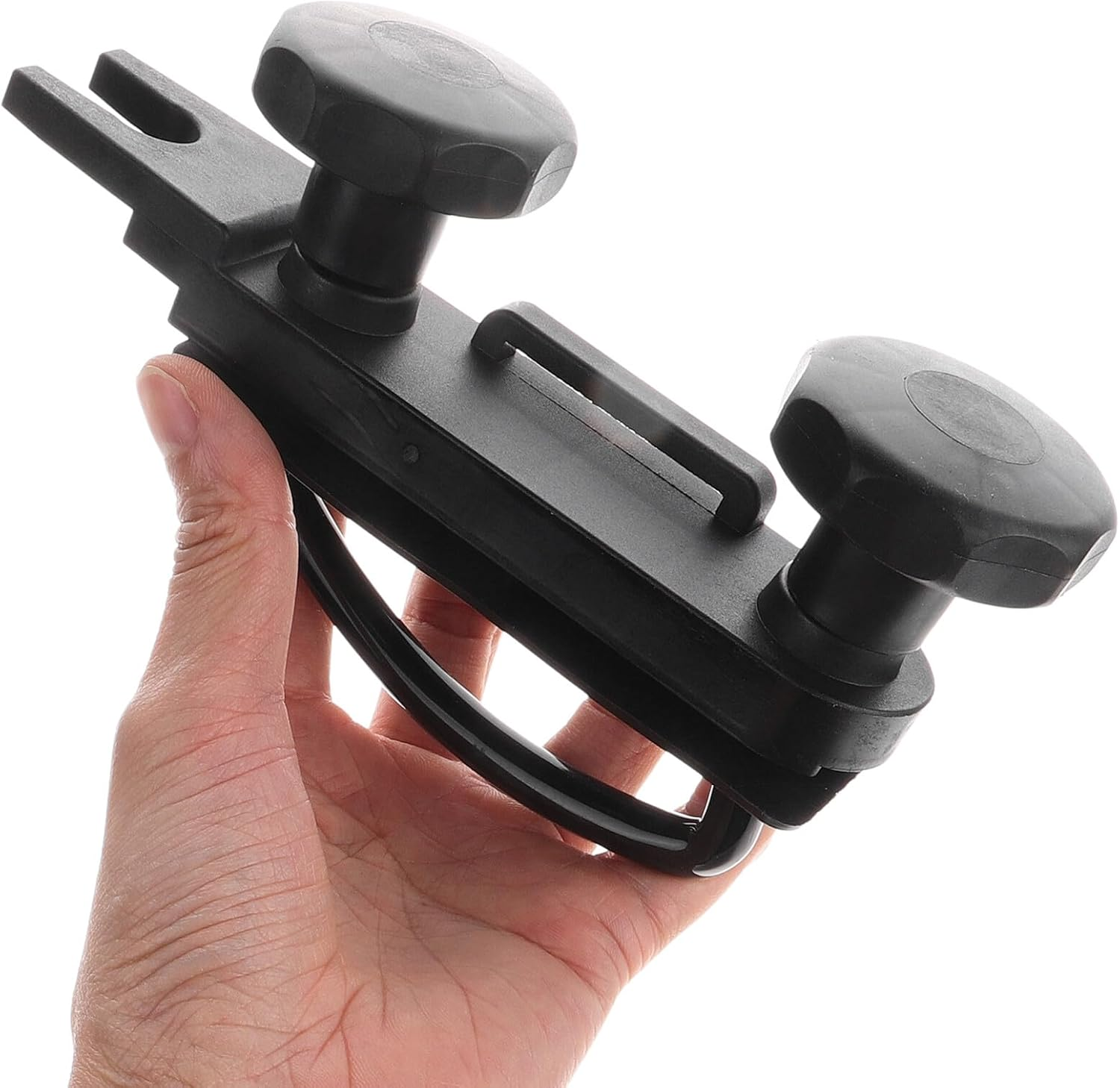 ABOOFAN Heavy-Duty U-Bolt Clamp Roof Rack Mounting Hardware for Car Cargo Carrier, Universal Fit U-Shaped Bolt Fixing Accessories for Roof Box and Rooftop Tent Installation