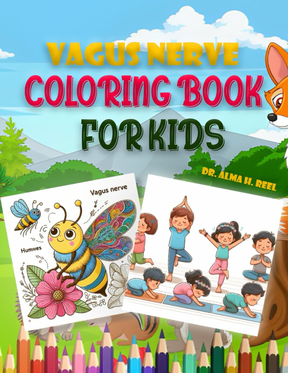 Vagus Nerve Coloring Book for Kids: Boosting Overall Wellness and Health with 30+ Creative Pictures to Support Children with ADHD, Anxiety, and Autism!: 19