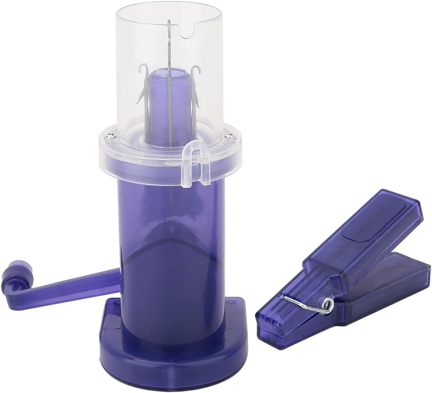 Lwuey Weaver Knitting Tool, Handoperated Knit Machines Bracelet Weave Tool DIY Household Hand Spool Tube Knited Mill Machine Sewing Braiding Thread Knitter Device Crocheting Sweaters for Beginners image number 1