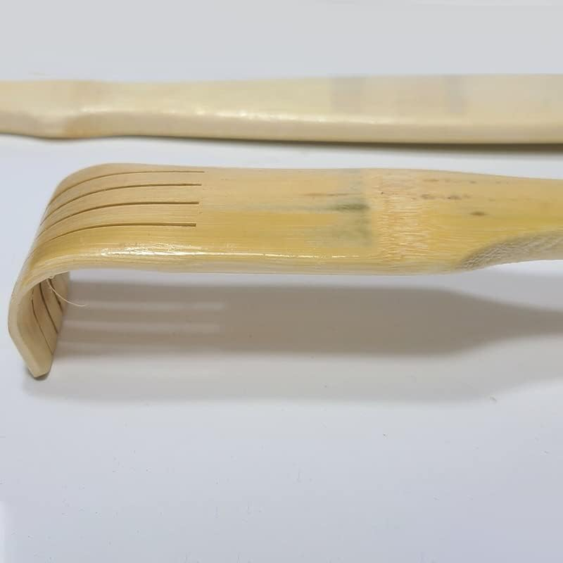 AIMALL 2X Back Scratcher, Long Wooden Bamboo Scratch Back Back Scratcher Rack Body Massage Itchy Relieve,18" Long Self-Massager Provide Instant Relief from Itching image number 2