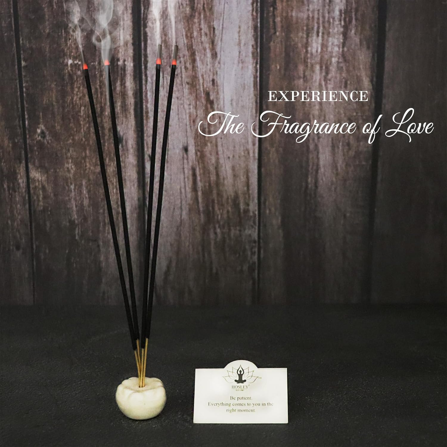 Hosley&reg; 240 Pack of Eucalyptus Mint Fragrance Incense Stick Infused with Essential Oils - Ideal for Wedding, Events, Aromatherapy, Spa, Reiki, Meditation image number 3