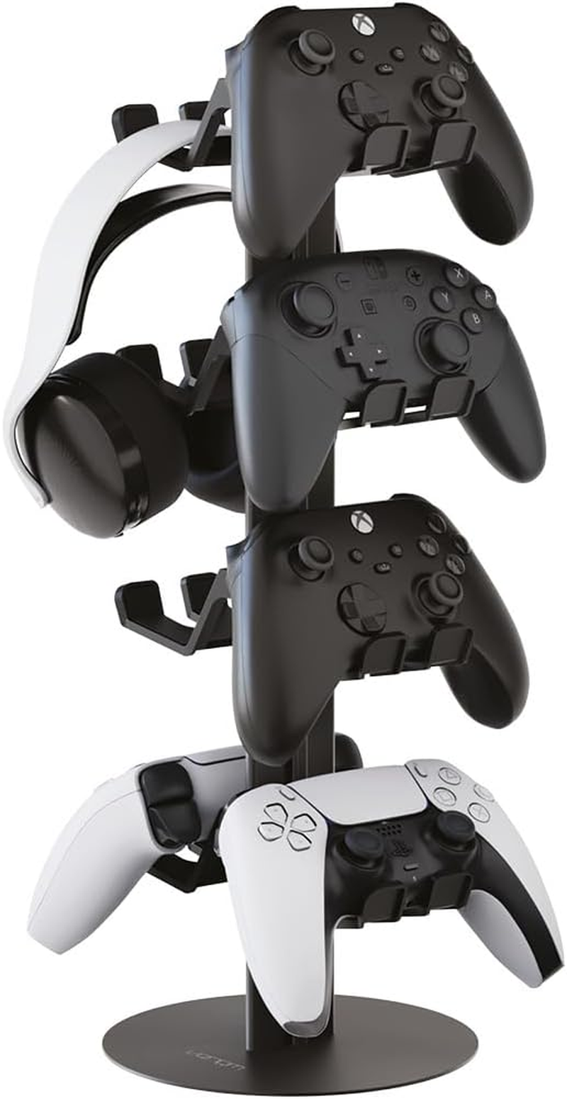 Venom Universeller Headset- & Controller-St&auml;nder | 4-Stufig Verstellbarer Metall-Organizer F&uuml;r Controller Oder Headsets | Gaming-Ablage F&uuml;r Playstation, Xbox, Nintendo Switch image number 5
