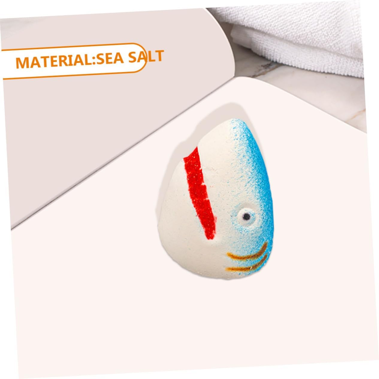 COLLBATH 3Pcs Shark Bath Salt Bomb Bathing Bomb Natural Sea -Friendly Fragrance for Relaxation image number 5