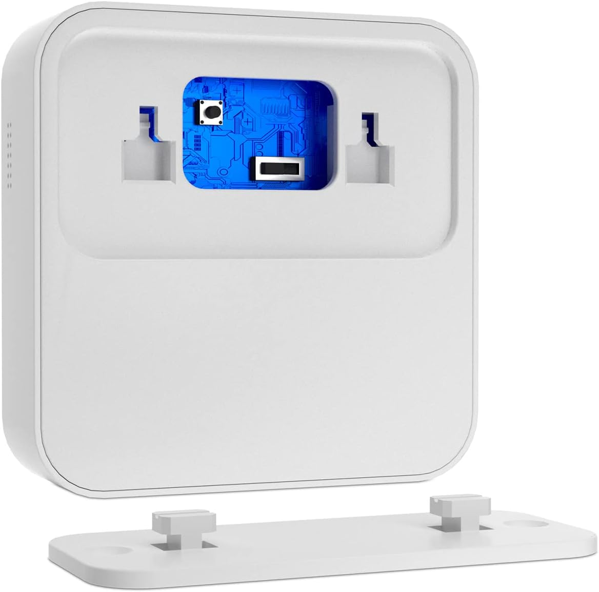 RAYWE Wi-Fi Temperature and Humidity Meter, Wi-Fi Temperature Humidity Meter Indoor Hygrometer Temperature Sensor Alarm APP Control 2.9-Inch LCD Backlight Display ℃ /℉ with Time Date for Home image number 3