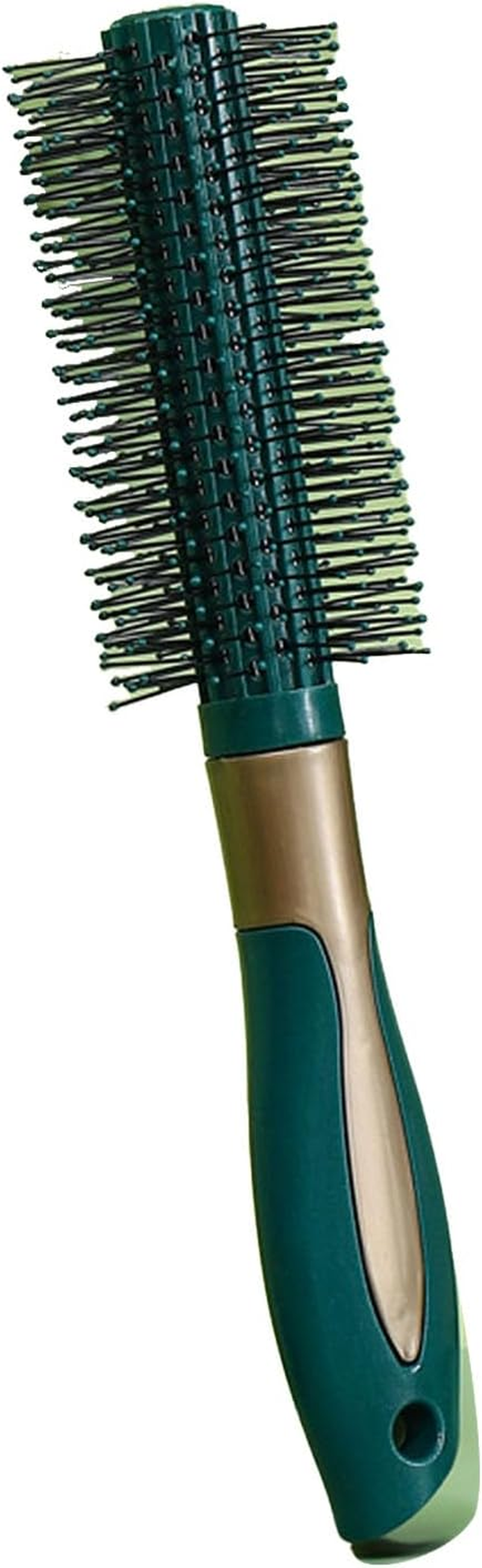 Antistatic round Hair Brush, Women'S Styling Brush, Plastic Detangling Brush with Comfortable Handle, Multifunctional Design, Sophisticated Look with Antistatic image number 4