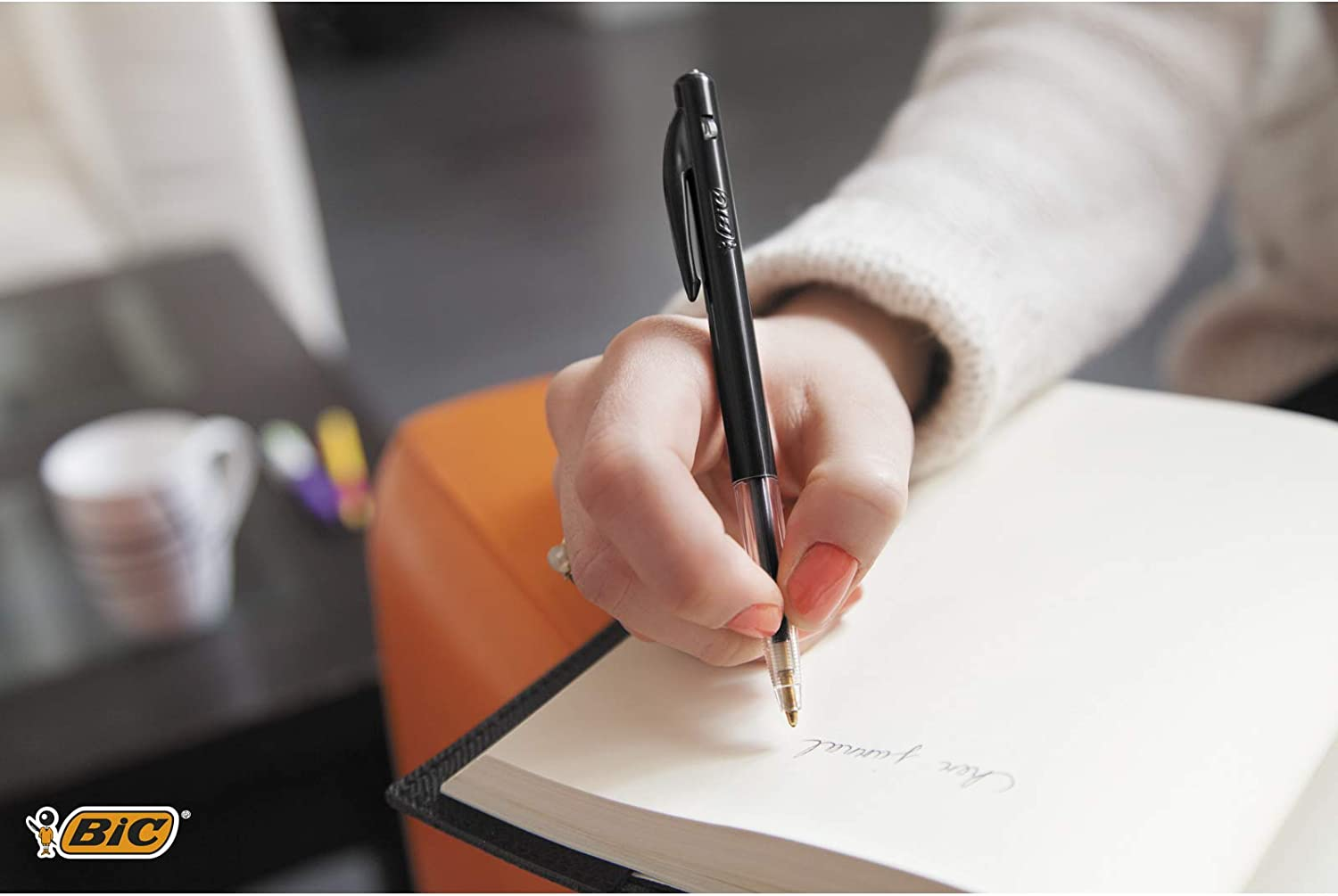 BIC M10 Original Ballpoint Pens Black 50 Box image number 4