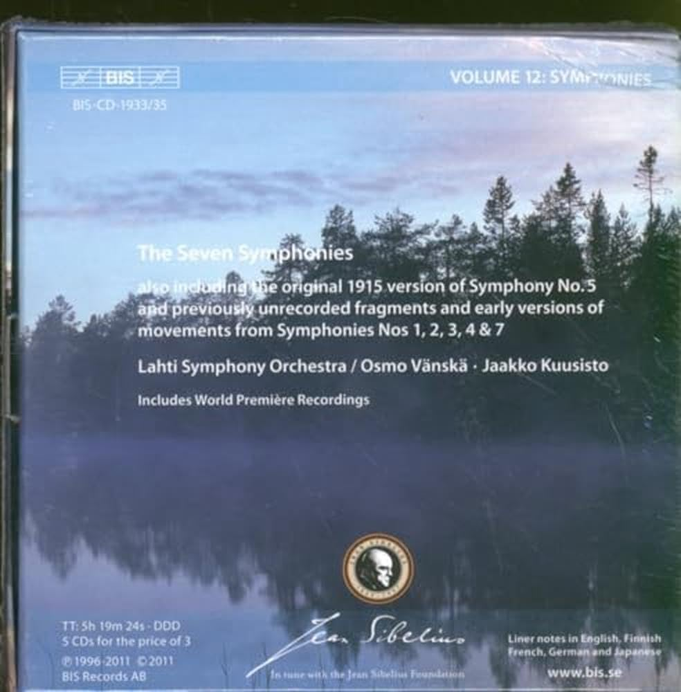 V 12: Sibelius Edition - Symph image number 2