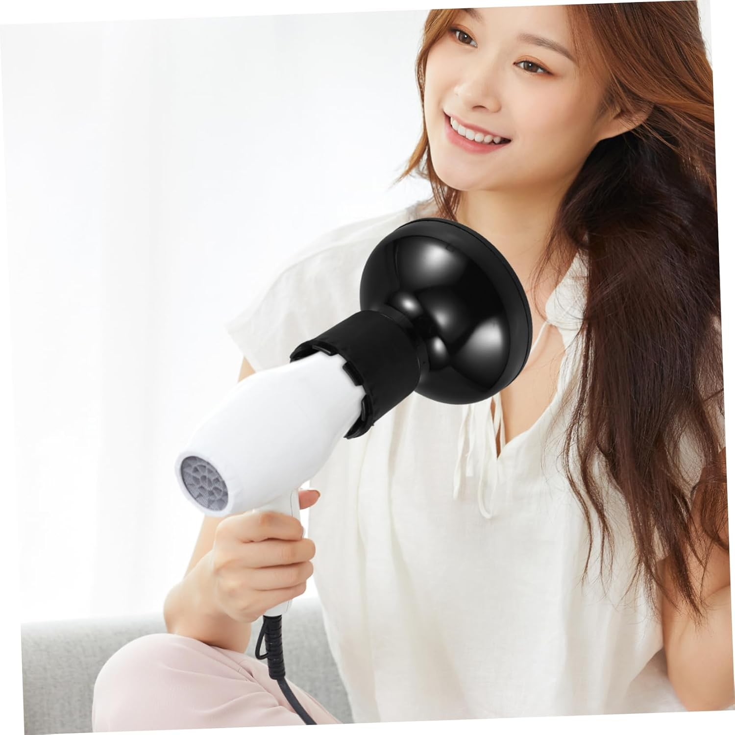 CALLARON Hair Dryer Diffuser Cap Adjustable Airflow Quick Styling Tool for Home and Salon Use image number 3
