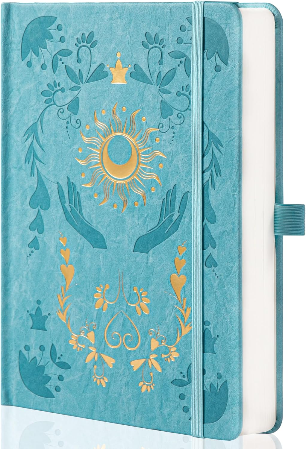 MGGAO Lined Journal Notebook for Women Men, Journals for Writing, A5 Aesthetic College Ruled Notebook for Work, Travel, School,318 Numbered Pages, 14.7 X 21.4 Cm image number 3