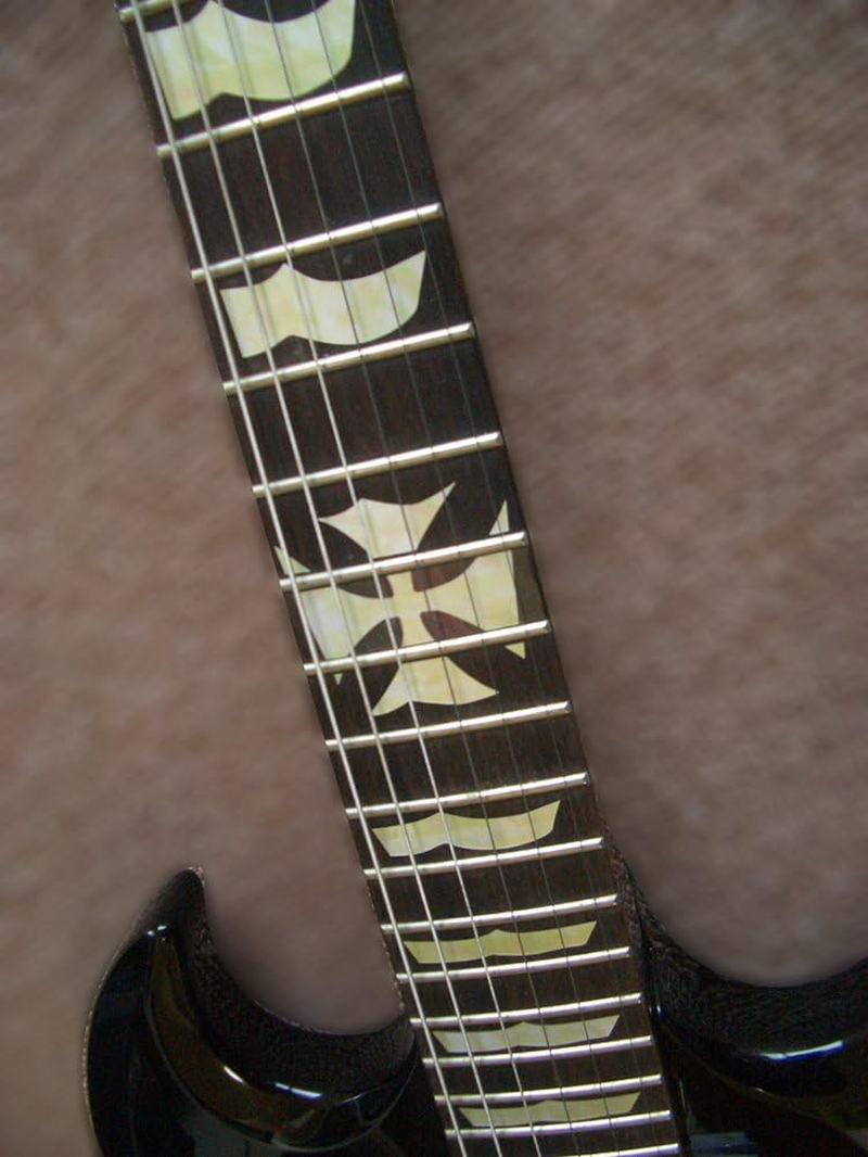 Inlay Sticker Fret Markers for Guitars - James Hetfield Iron Cross