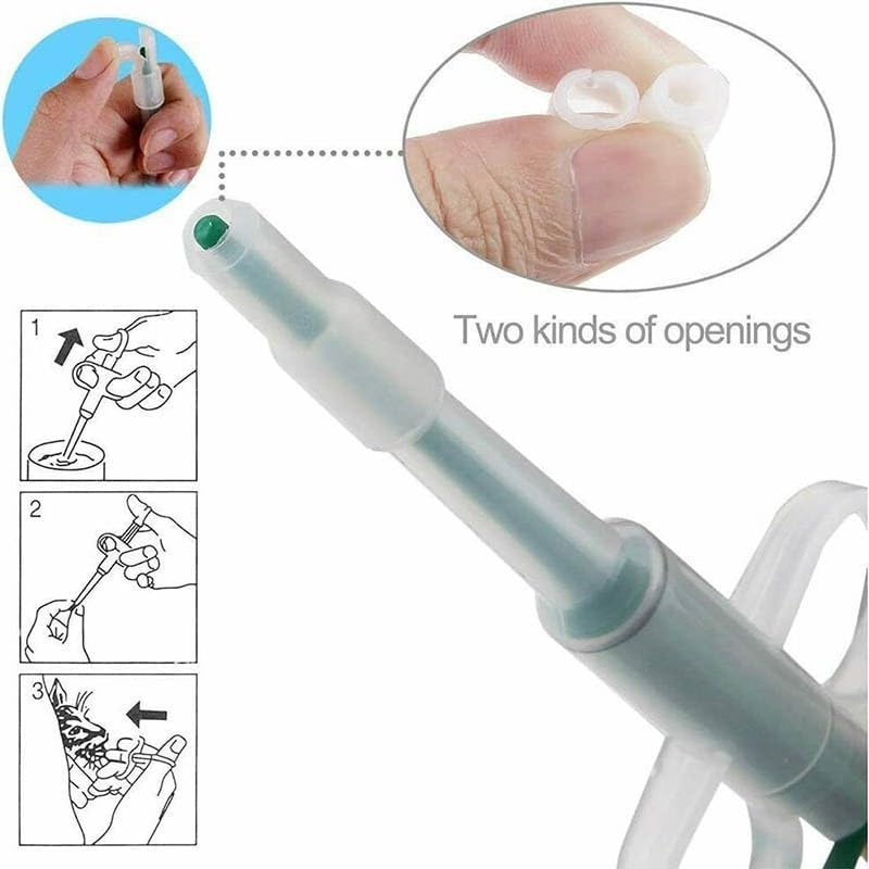 AIMALL Piller Pusher Pet Dog Cat Capsule Tablet Pill Feeding 5.9X2.36 Inches image number 2