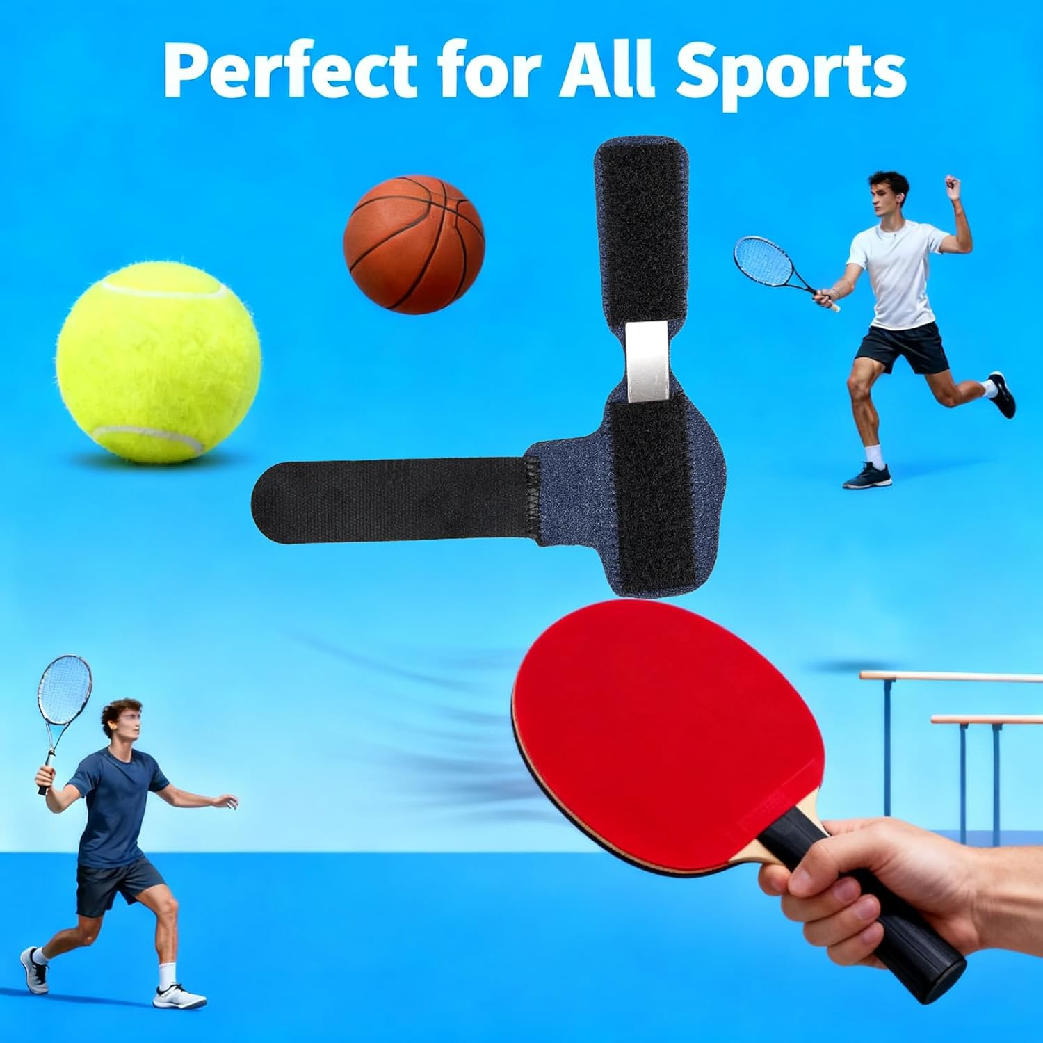 4Pcs Toe Splint Stabilizer, Toe Separators Toe Protector, Supports Adult and Child Skin-Friendly Breathable Splints ，Suitable for Toe Fracture Fixation, Toe Alignment, Arthritis Pain Relief image number 6