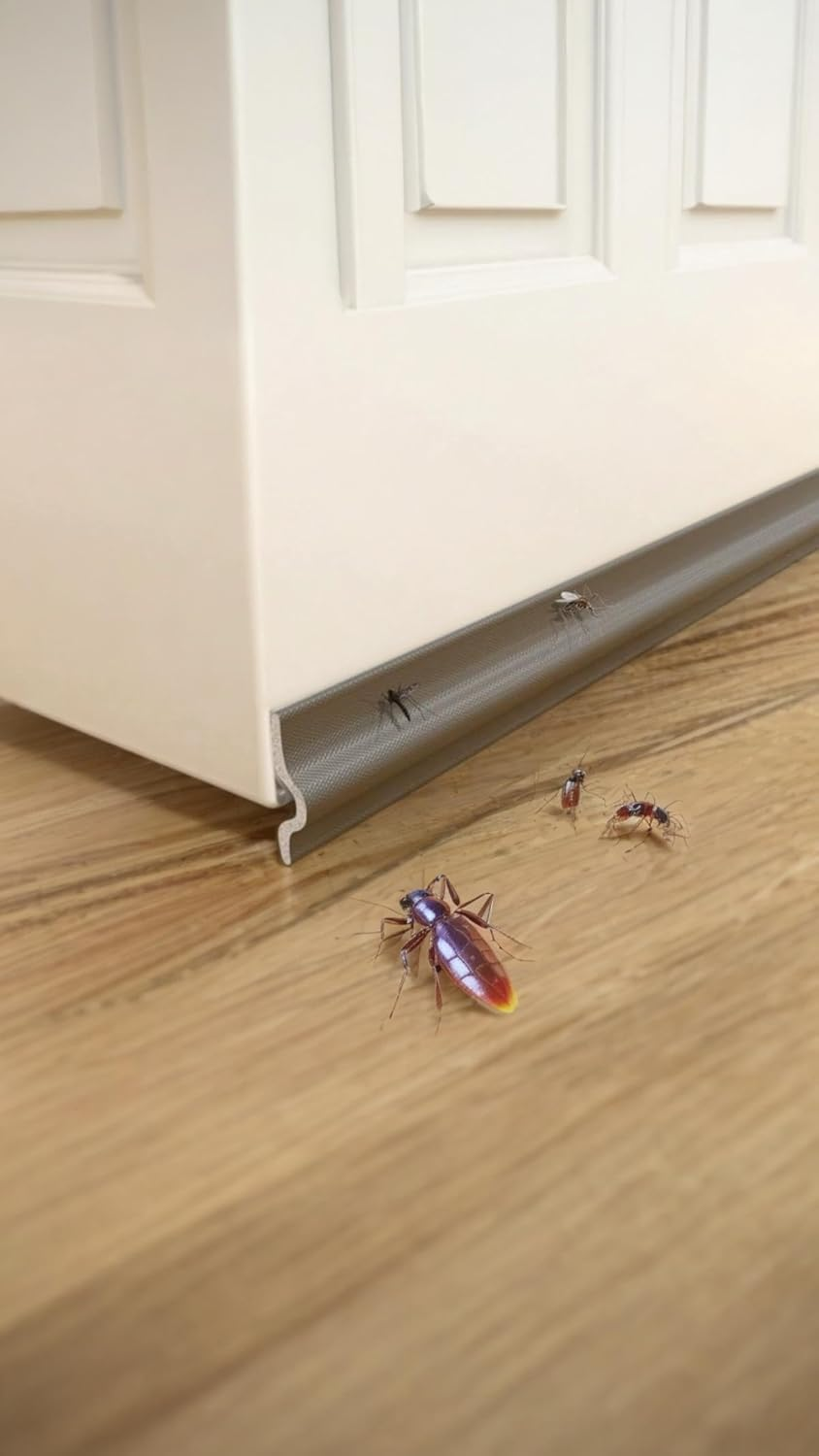 Honwor 3M Self-Adhesive Weatherproof Door & Window Seal Strip, Insulates, Reduces Drafts, Soundproof, Anti-Collision, Winter Protection image number 3