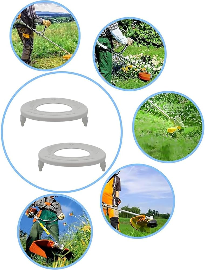 2-Pack FSA 57 Trimmer Head Base Cover Replacement,Compatible with FSE 52 Autocut C3-2 Spool,4009 710 4304 image number 5