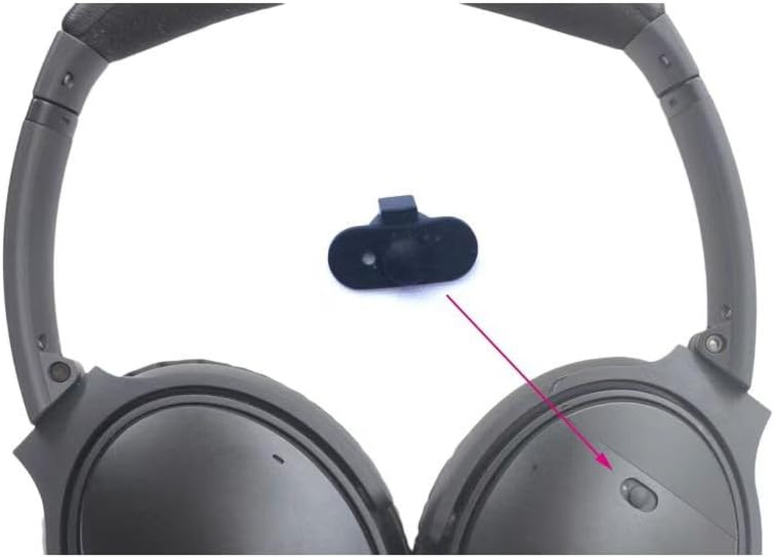 Power Button, Sliding Spring Switch Replacement for Bose QC35 QC45 Headphone Repair Parts for Quietcomfort 45 35 Power Slider Switch (Power Button) image number 1