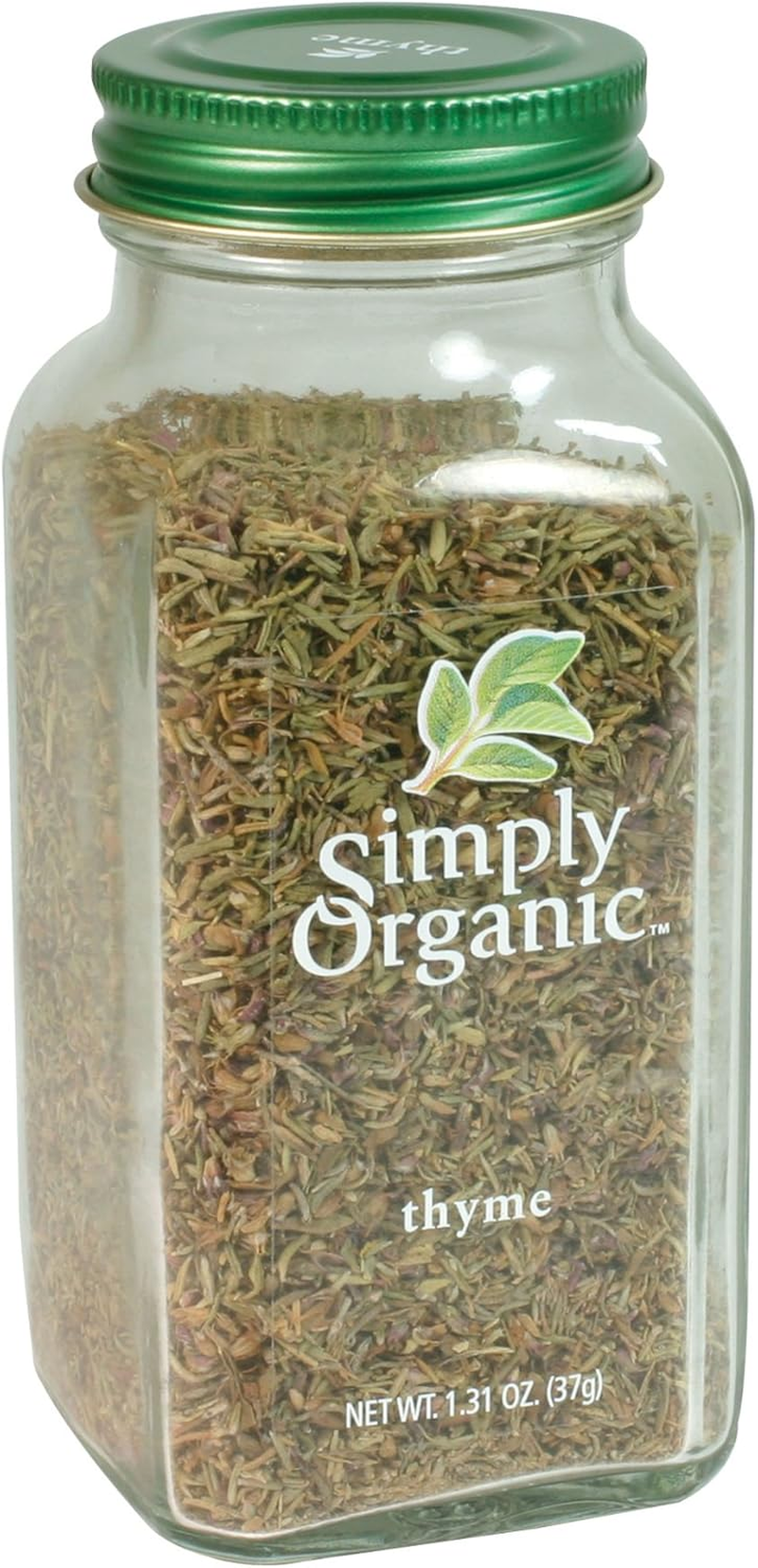 Simply Organic Simply Organic Thyme Leaf Large Glass 22G, 22 G - 1 image number 1