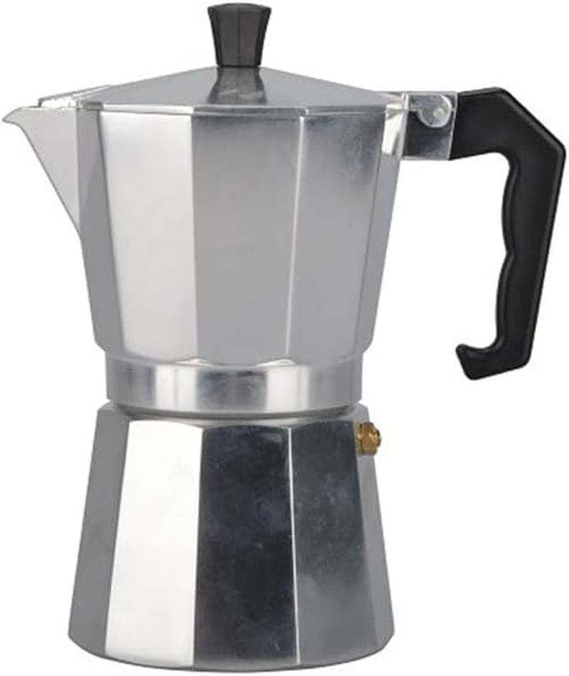 300ML - 6Cup New Cup Coffee Maker Moka Percolator Stove Top Espresso Latte Stainless Pot