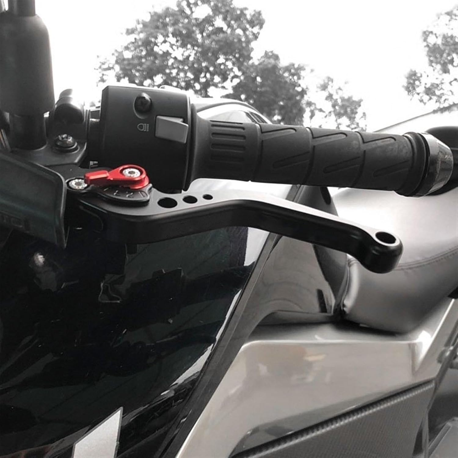 Motorcycle Accessories Brake Clutch Levers for Yamaha MT07 MT 07 FZ07 2014 2015 2016 2017 2018 2019 2020 2021 2022 2023 (Color : Black Blue) image number 5