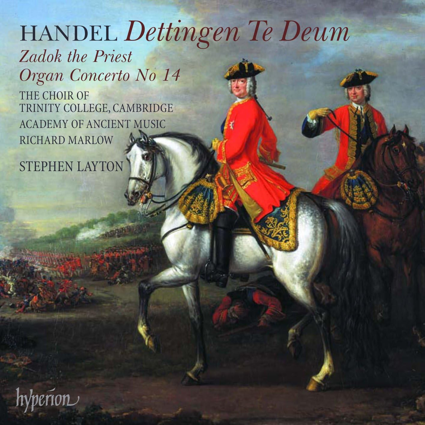Handel: Dettingen Te Deum Zadok the Priest Organ Concerto No.14 image number 1