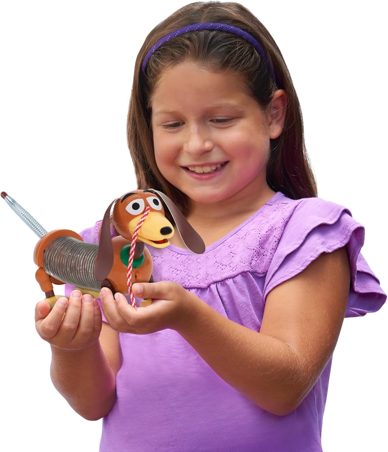 Retro 4.35-Inch Slinky Dog Jr, the Original Walking Spring Toy, Vintage Spring Toys, Small, Kids Toys for Ages 18 Month by Just Play