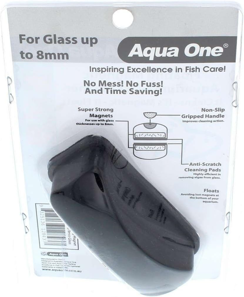 Floating Magnetic Glass Cleaner for 8Mm Glass 10101 Fish Tank Aquarium Aqua One image number 5