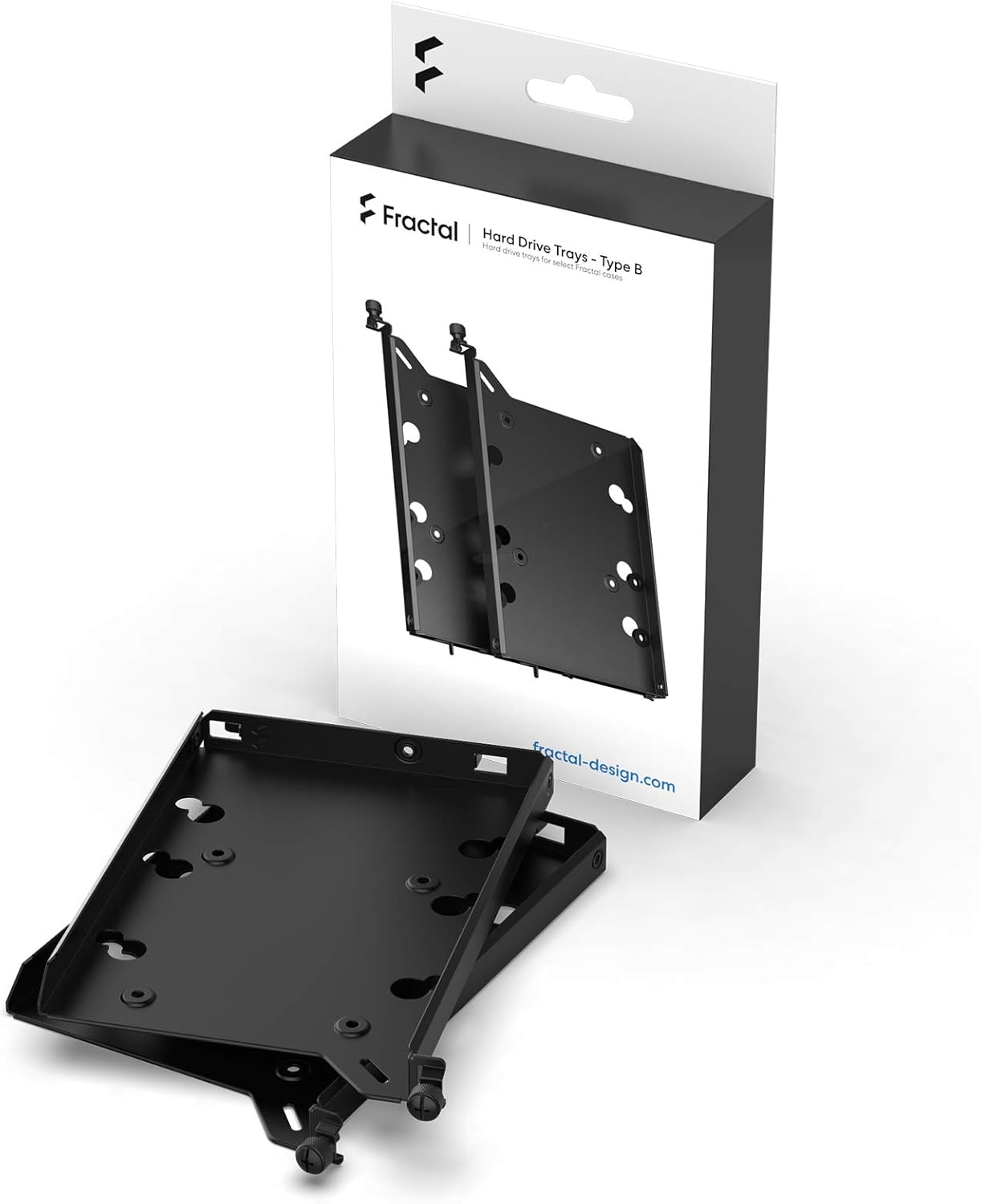 Fractal Design HDD Drive Tray Kit - Type B, Black, Dual Pack image number 3