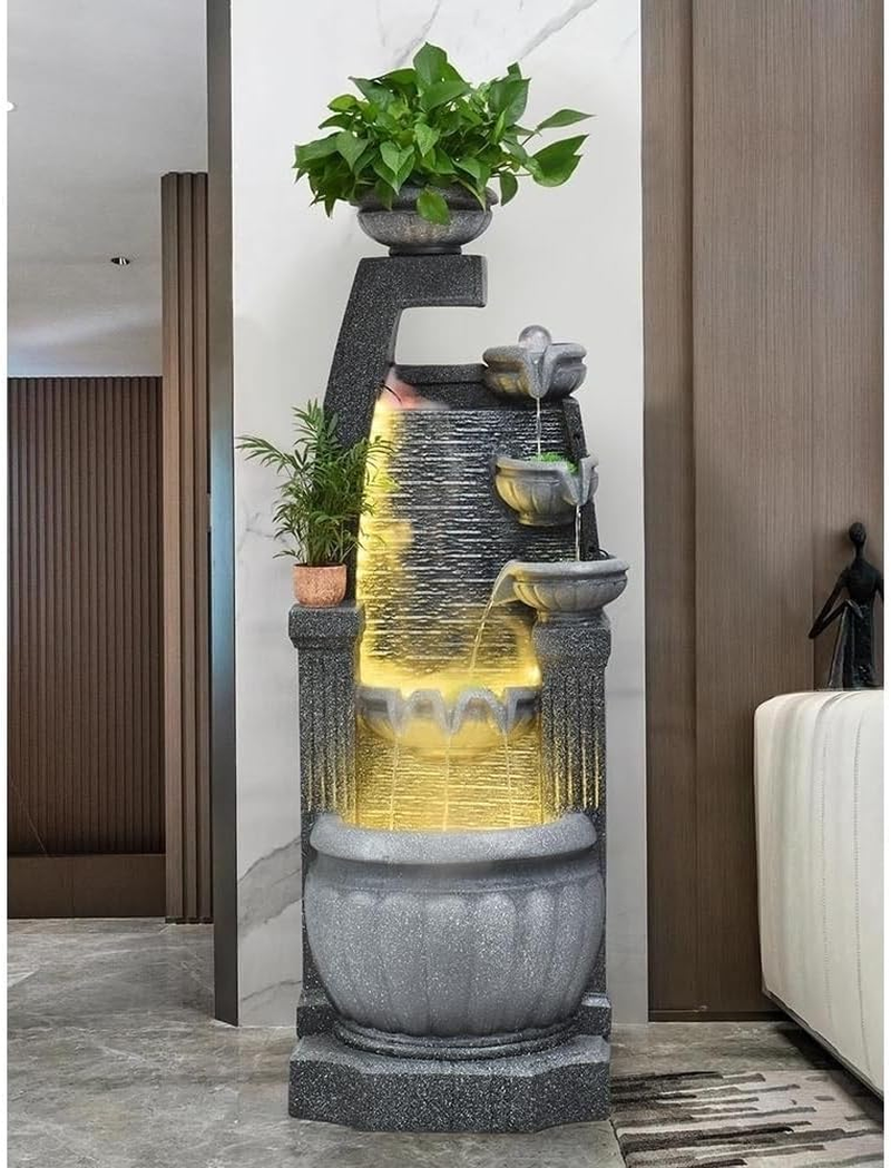 Outdoor Fountain Outdoor Water Fountain Household Feng Shui Decoration Circulating Attracting Wealth Floor image number 2