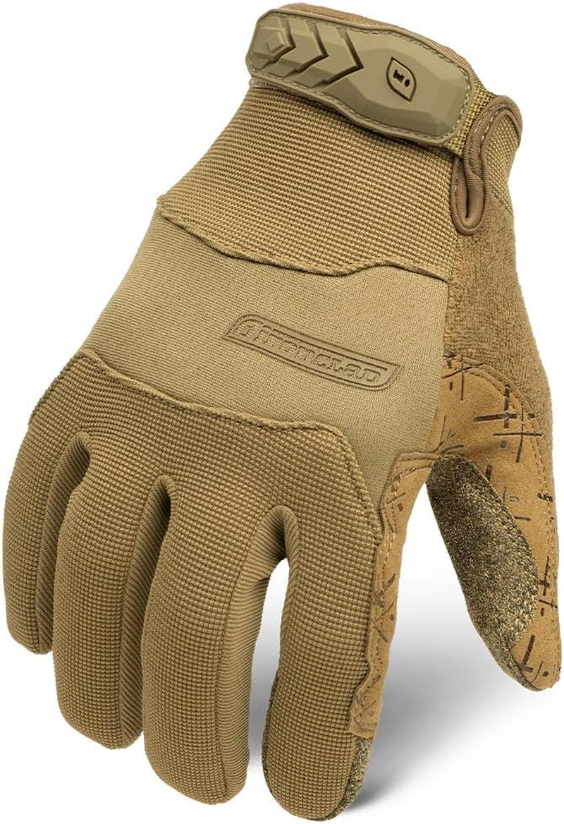 Ironclad Unisex Adult Medium EXO Tactical Pro Gloves, Black, M Pack of 2 US image number 4