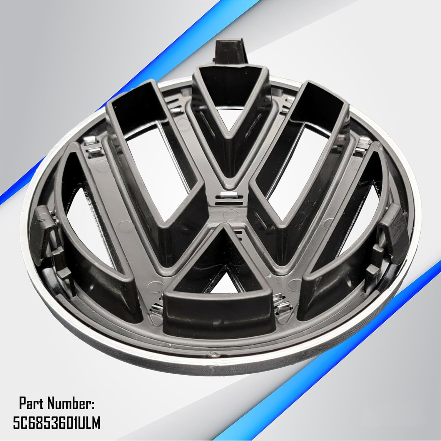 OEM VW Front Grille Emblem Jetta-Sedan 2011-2014 MK6 image number 3