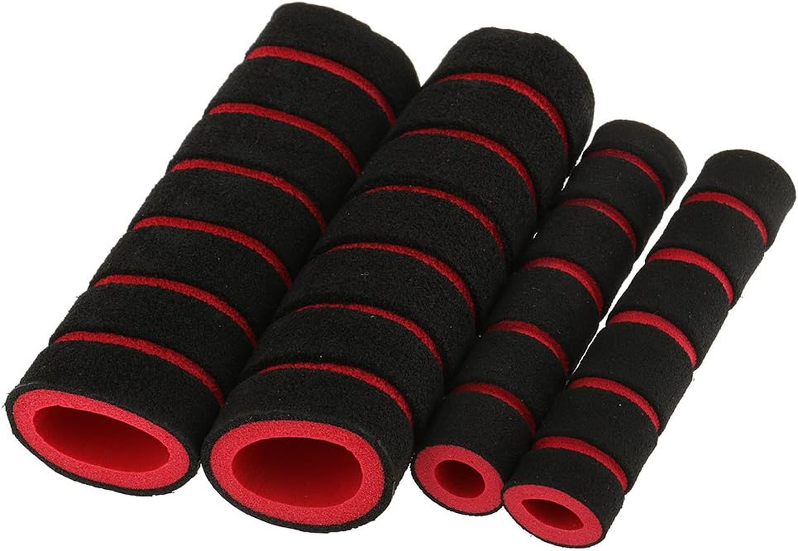 4Pcs Motorcycle Motorbike Handle Grip Lever Lever Foam Sponge Cover image number 3