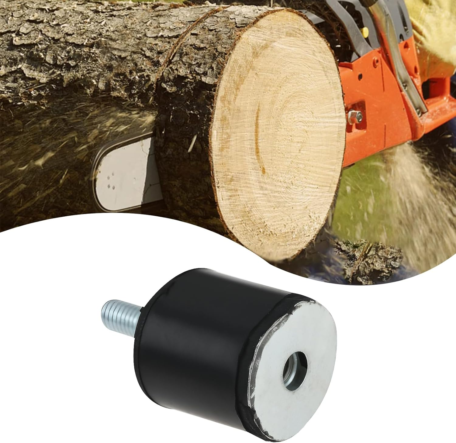 SING F LTD Chainsaw Annular Buffer Mounting Kit Handle Vibration Damper Compatible with Stihl 020T MS200 MS200T image number 6