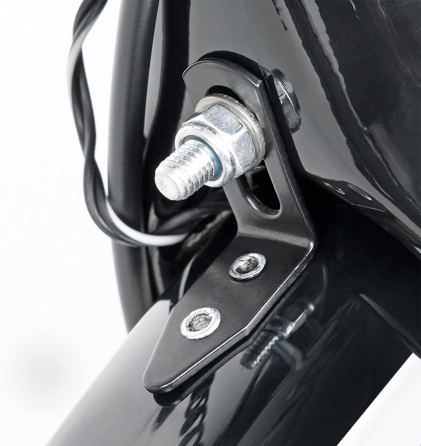 SKS GERMANY BLUEMELS Basic 26 Inch 53 Mm Black Set Mudguard Set, Bicycle Accessories (Robust Sandwich Construction, ASR Safety System, V-Struts with Fixed Bridges for Flexible Adjustment), Black image number 4