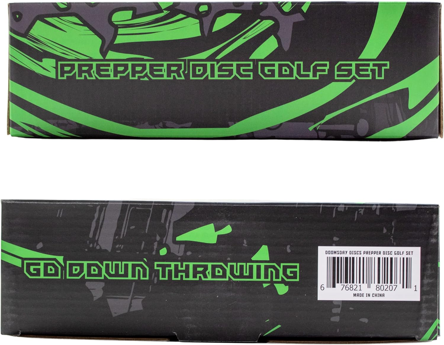 DOOMSDAY DISCS Prepper Disc Golf Set | 4 Discs with Mini Starter Set with Putter, Midrange, and Two Drivers image number 3