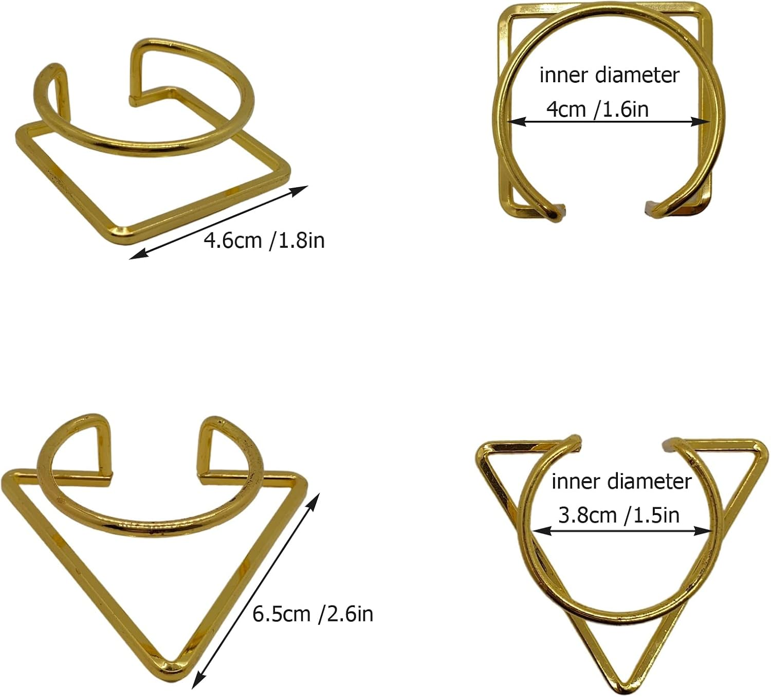 Nwsrayu 2 Pieces Metal Crystal Ball Holder, Lensball Base, Sphere Display Stand for Globe Balls ,Geode, Rocks, Crystals, Baseballs,Tennis Balls,Mineral Agate Fossil Coral Gemstone 50-110 Mm
